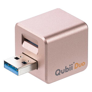 ymicroSDJ[htzyyV1ʎ܁zQubii Duo USB Type-A L[r[fI iPhone Android AhCh iPad X}zΉ [dȂ obNAbv ] ʐ^ۑ obNAbv f[^ۑ 