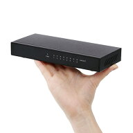スイッチングハブ LANハブ 8ポート メタルケース AUTO-MDIX・AUTO-Negotiation・Giga（1000BASE-T）対応 …