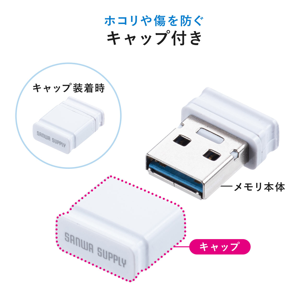 Transcend USBメモリ 256GB USB3.1 Gen1 キャップレス スライド式