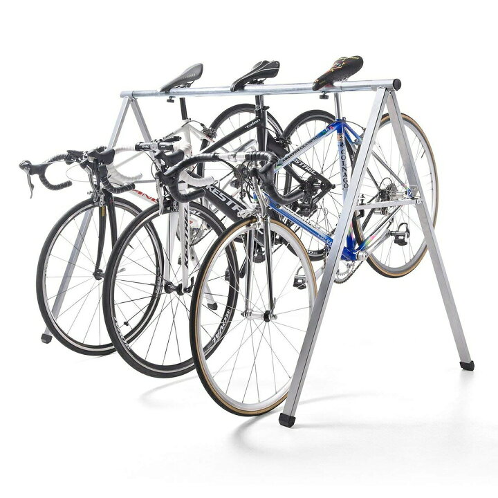 楽天市場】自転車スタンド 最大5台 レーススタンド 工具不要 サドル引 