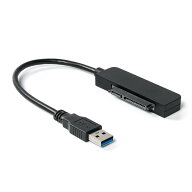 SATA-USBタイプA変換ケーブル USB3.0 USB3.1 Gen1 2.5インチ UASP対応 SSD HDD SATAケーブル シリアルATA…