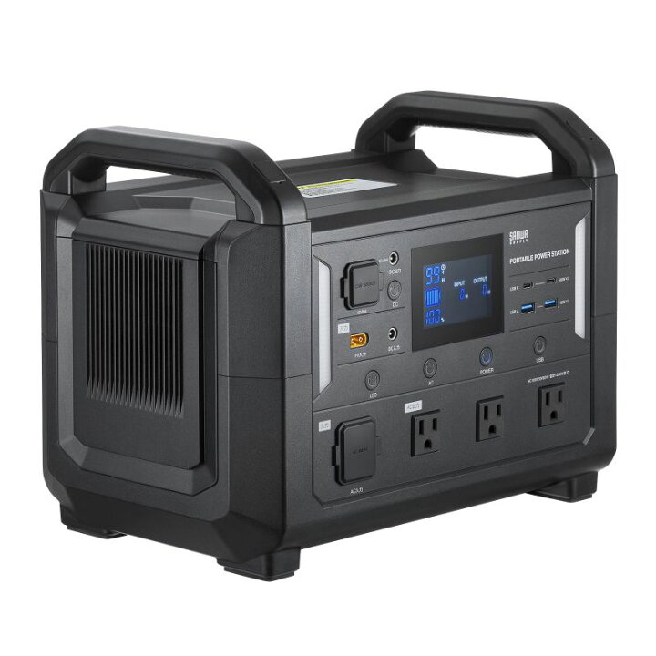 リン酸鉄リチウムイオンポータブル電源 518wh 500w出力