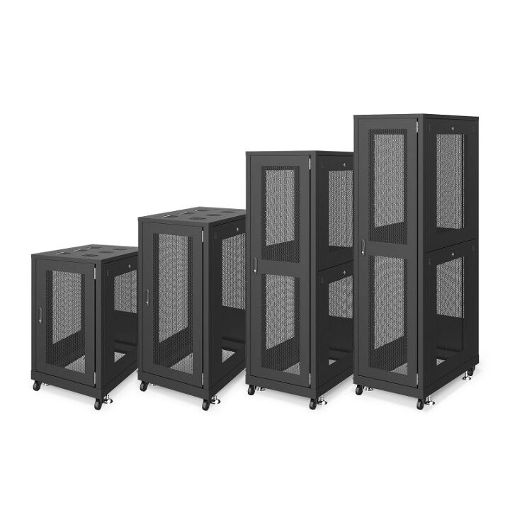 楽天市場】サーバーラック 19インチ 大型 42U 奥行90cm メッシュパネル 