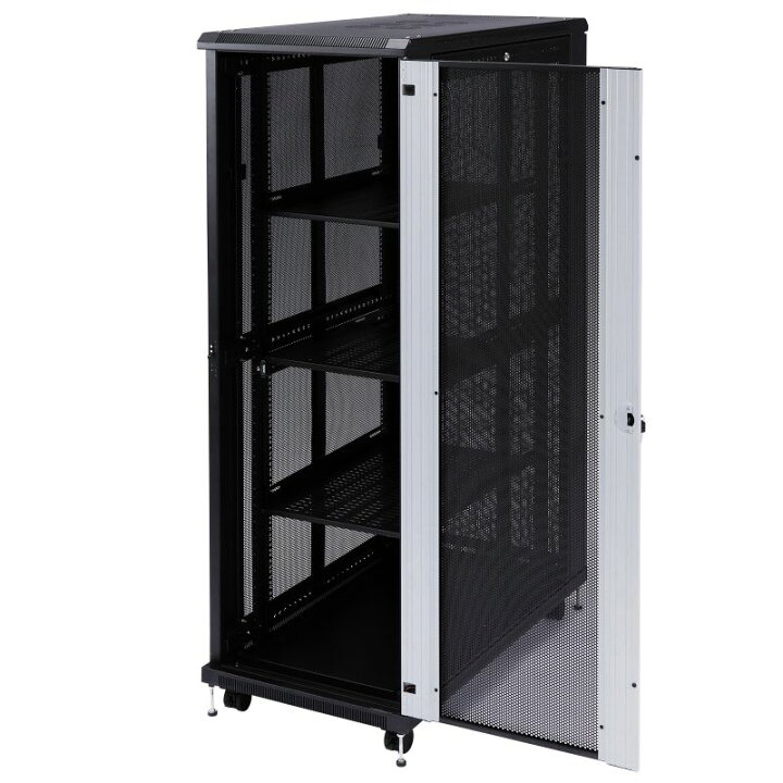 楽天市場】19インチサーバーラック（大型・36U・奥行110cm・メッシュ 