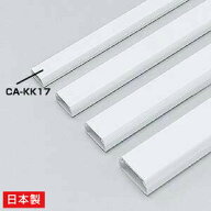 【楽天1位受賞】ケーブルモール 配線カバー 角型 2本収納可能 1m ホワイト 配線の整理に最適なケーブルカ…