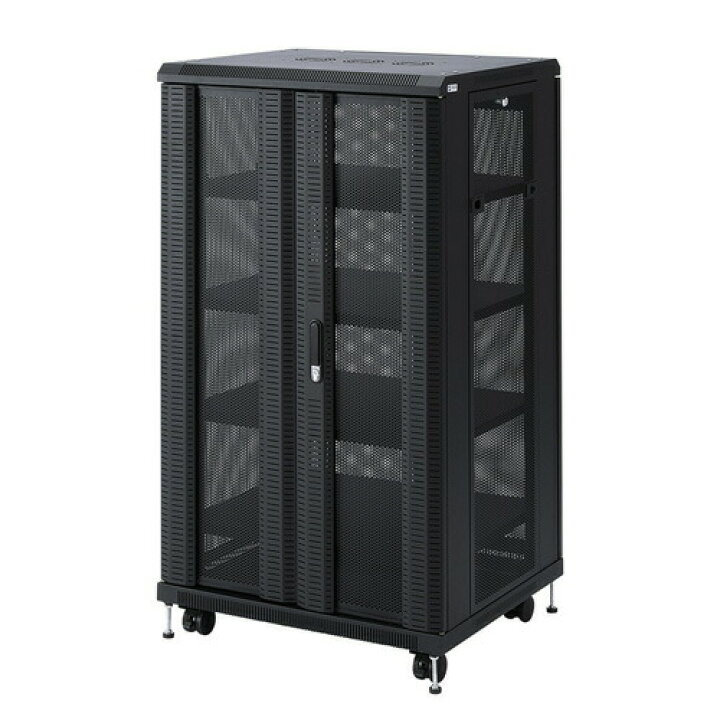 楽天市場】タワー型サーバーラック ネットワーク機器収納ラック 