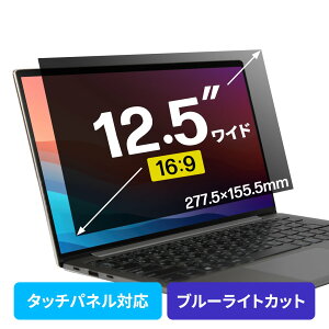 �v���C�o�V�[�t�B���^�[ �`�����h�~ 12.5�^���C�h �m�[�g�p�\�R�� �u���[���C�g�J�b�g (16:9)