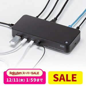 yyV1ʎ܁zhbLOXe[V HDMI3 100W ACA_v^t gvfBXvC Type-C USB-C fAj^[ 4K 3 10in1 Win macΉ M2 M1 HDMI2 3|[g 4K/60Hz DisplayPort ڑ LAN g 