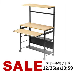 �y�y�V1�ʎ�܁z�p�\�R���f�X�N ���[ �ȃX�y�[�X �p�\�R�����b�N 90cm�� �f�X�N �� ���s43cm �v�����^�[���[ �L�[�{�[�h�X���C�_�[�t �T�u�e�[�u�� ���I �e�����[�N �ݑ�Ζ� ������� ���� 