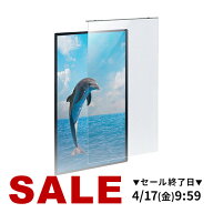 縦型 ディスプレイ保護パネル 43インチ サイネージ用保護パネル テレビ 保護フィルター アクリル製 厚み3mm