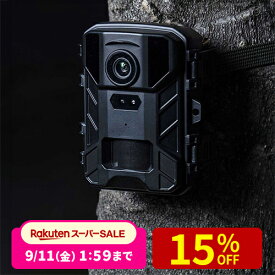 防犯カメラ 屋外 トレイルカメラ 小型 屋内 室内 4K 5000万画素 赤外線カメラ 暗視 夜間撮影 人感センサー 動体検知 電池式 防水 wi-fi不要 モニター付き モニターセット 常時録画 長時間録画 microSDカード 工事不要 動物 害獣 野生動物