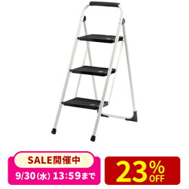 【楽天1位受賞】脚立 折りたたみ 3段 踏み台 室内用脚立 ステップ台 ステップスツール 滑り止め付き 持ち手付き 手すり付き 軽量 はしご トラック用 昇降設備 おしゃれ
