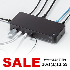 yyV1ʎ܁zhbLOXe[V HDMI2 100W ACA_v^t gvfBXvC Type-C USB-C fAj^[ 4K 3 10in1 Win macΉ 3 3|[g 4K/60Hz DisplayPort ڑ LAN g 