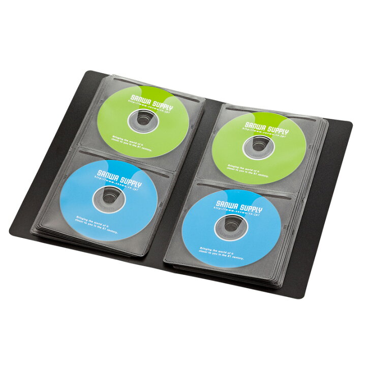 楽天市場 ブルーレイケース Cdケース Dvdケース ファイル 64枚収納 ブラック 収納ケース メディアケース サンワダイレクト楽天市場店 楽天市場 ブルーレイケース Cdケース Dvdケース ファイル 64枚収納 ブラック 収納ケース メディアケース サンワダイレクト楽天市場店