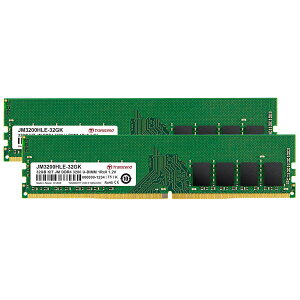 yX[p[SALEIő800~OFFN[|zzIzTranscend fXNgbvp 16GB 2Zbg DDR4 320U-DIMM 1Rx8 Dual Kit JM3200HLE-32GK