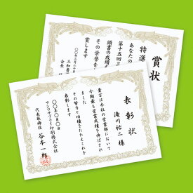 インクジェット用賞状(A4・横) JP-SHA4YN2 サンワサプライ