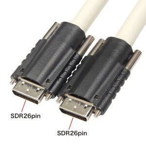�y�N�[�|����800�~OFF�I4/10(��) 1:59�܂Łz�J���������N�P�[�u�� SDR26pin�I�X?SDR26pin�I�X 2m Camera Link�K�i�Ή� �x�[�X�@�~�f�B�A�� �t���R���t�B�O�Ή� �摜�{�[�h�Ή� �Y�Ɨp�J���� KB-CAMSS-02N