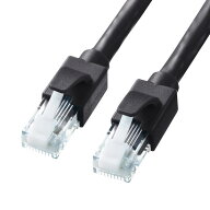 Cat6A LANケーブル（ブラック・5m・爪折れ防止カバー）