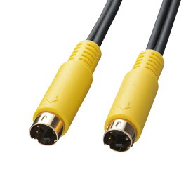 【楽天1位受賞】S端子ビデオケーブル 1.8m S端子プラグ ミニDIN4pinオス-ミニDIN4pinオス 映像用 KM-V7-18K3