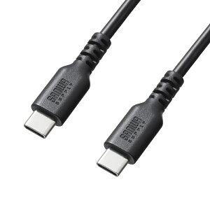 USB 2.0 Type-C�P�[�u�� C-C �X�g���[�g 60W 1m KU-CCP6010TK2 �T�����T�v���C