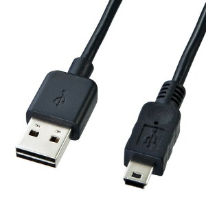 ���ʑ}����mini USB�P�[�u���iA-mini B�E2m�E�u���b�N�j KU-RMB52 �T�����T�v���C
