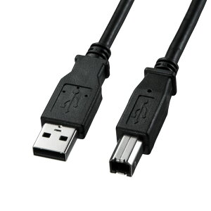 USB�P�[�u�� 1.5m �v�����^�[�P�[�u�� USB2.0 A-B�R�l�N�^ �v�����^�[ �u���b�N KU20-15BKK2