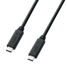 USB Type-C ケーブル 2m USB3.1 Gen1 USB PD60W対応 ブラック
