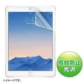 iPad Air 2 液晶保護フィルム（指紋防止・光沢タイプ） LCD-IPAD6FP サンワサプライ