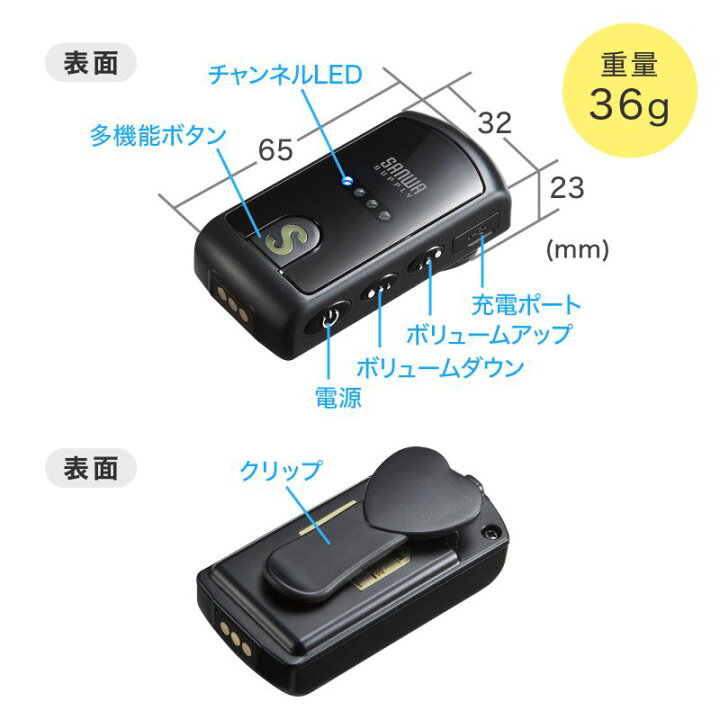 楽天市場】ワイヤレスガイドシステム ガイド用イヤホンマイク 無線 