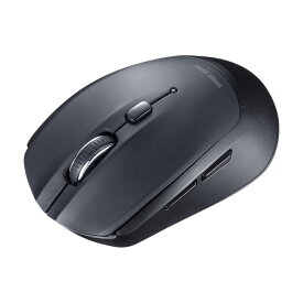 Bluetoothマウス 5ボタン ブルーLEDセンサー ブラック