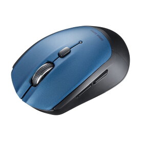 Bluetoothマウス 5ボタン ブルーLEDセンサー ブルー