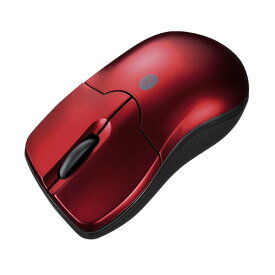 超小型 Bluetoothマウス レッド