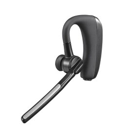 Bluetoothヘッドセット デュアルマイク ノイズキャンセル搭載 全指向性 両耳対応 左右 マルチポイントイヤーフック USB 無線 充電 MM-BTMH68BK