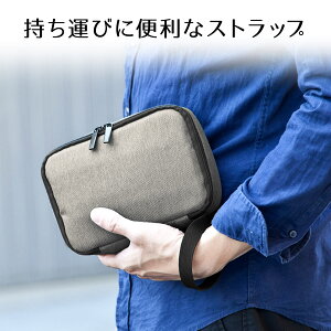 トラベルポーチ充電器ポーチPC周辺小物整理収納ポーチ用旅行向けアクセサリーケース旅行用ポーチ