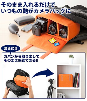 一眼レフカメラバッグインナーバッグソフトクッションボックスカメラバックCAMERABAG