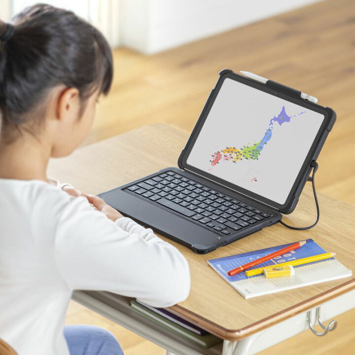 楽天市場】キーボード iPad 有線 iPad 第10世代 専用 iPadキーボード 