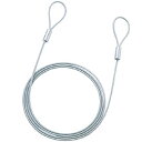 【楽天1位受賞】eセキュリティ ワイヤー長2.0m 直径3.5mm ビニールコーティング加工 SLE-1W-2 サンワサプライ