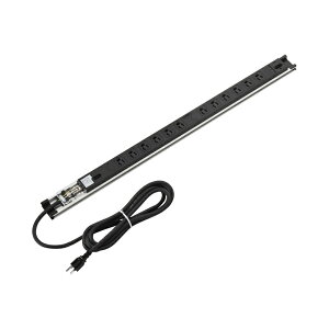 �T�[�o�[���b�N�p�R���Z���g�o�[ 15A�p 12�� 3m 3�s�� �����~�� 15A/125V/1500W 19�C���`�T�[�o�[���b�N�p �ʓd�\�������v �����J�o�[�[�q�� PSE �Œ茊 �X���C�h���[���p����×2 �u���b�N TAP-SV1512
