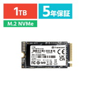 M.2 SSD 1TB NVMe PCIe Gen4×4 Type 2242 内蔵 Read 5000MB/s SLCキャッシュ MTE410S Transcend製