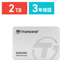【5/15限定！抽選で100％ポイント還元 】Transcend 2TB 2.5インチ SATAIII SSD TS2TSSD230S