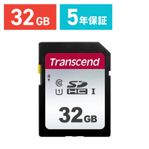 SDJ[h 32GB Class10 UHS-I U1 SDHCJ[h 5Nۏ [J[h NX10 w  32 gZh Transcend