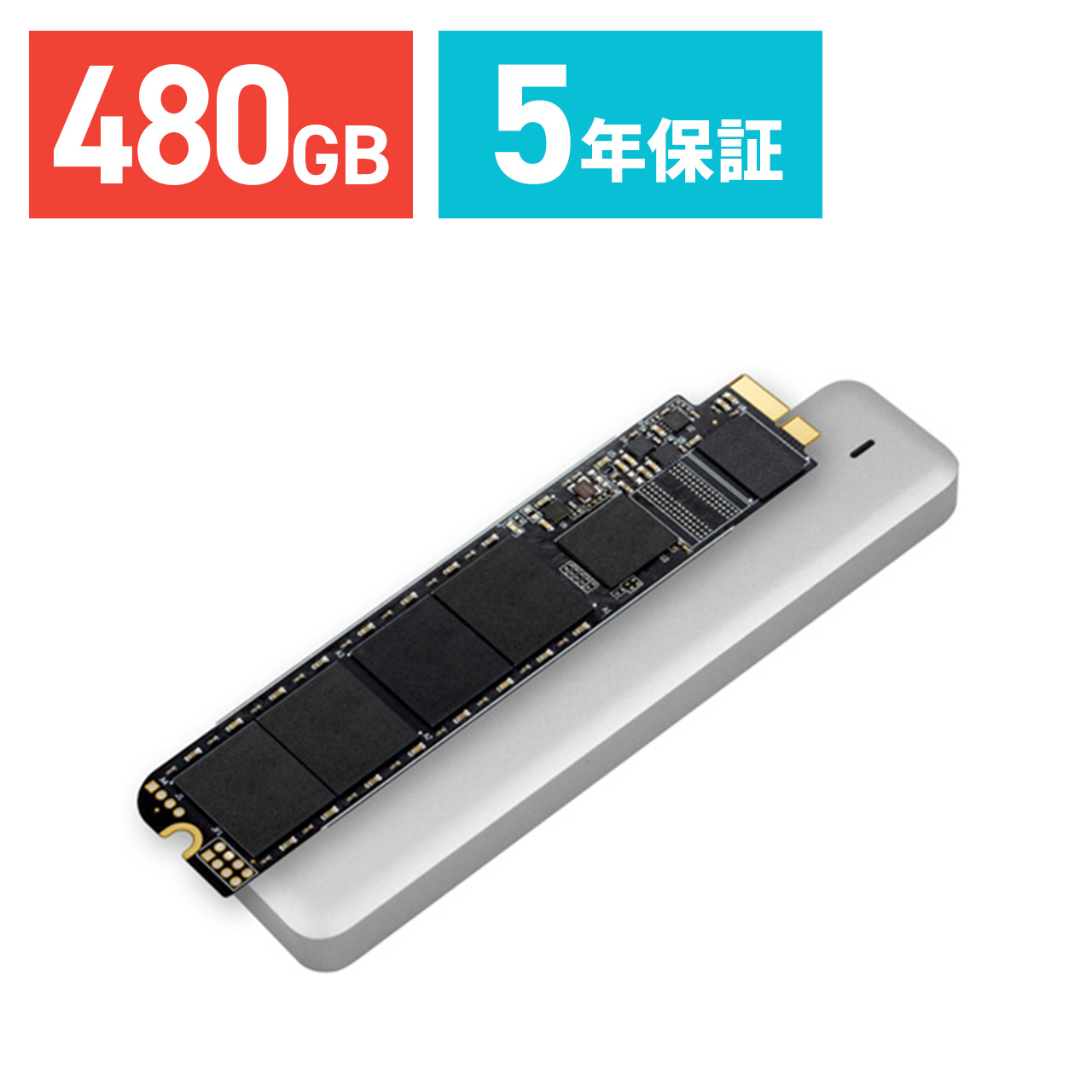 TS480GJDM500 送料無料 Transcend SSD Macbook 年間定番 アウトレットセール 特集 Air専用アップグレードキット 500 JetDrive 480GB SATAIII対応