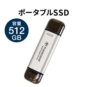yN[|10OFFI9/5() 23:59܂ŁzESD310 |[^uSSD 512GB iPhone15 PS5 f[^ۑ TS512GESD310S gZh Transcend