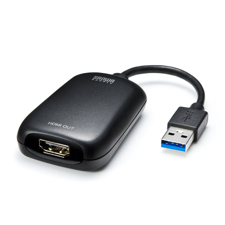 楽天市場】USB3.2-HDMIディスプレイアダプタ（1080P対応） : サンワ 