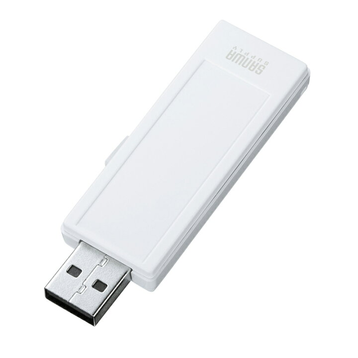 サンワサプライ USB2.0 16GB UFD-RNS16GW ホワイト メモリ メーカー在庫品 2021人気No.1の メモリ