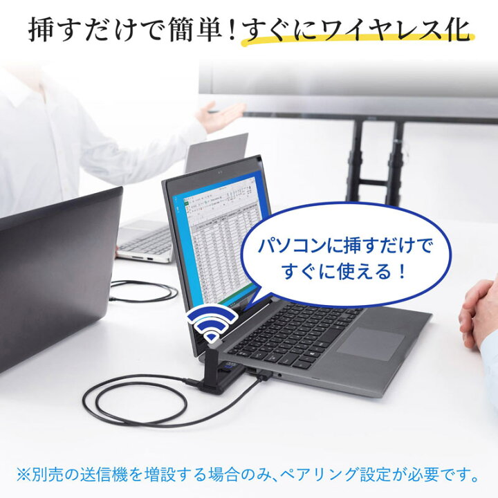 楽天市場】【楽天1位受賞】ワイヤレス HDMI エクステンダー 延長器 