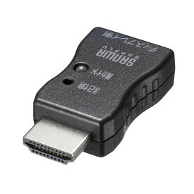 【6/4(火)20時開始！10%OFFクーポン配布中】 EDID保持器 HDMI ディスプレイ 学習 パソコン デバイス 4K/60Hz HDCP2.2 映像機器 家庭用ゲーム機 テレビ VGA-EDID サンワサプライ