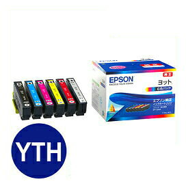 YTH-6CL エプソン インクカートリッジ 6色セット YTHBK・YTHC・YTHM・YTHY・YTHGY・YTHR【EPSON】