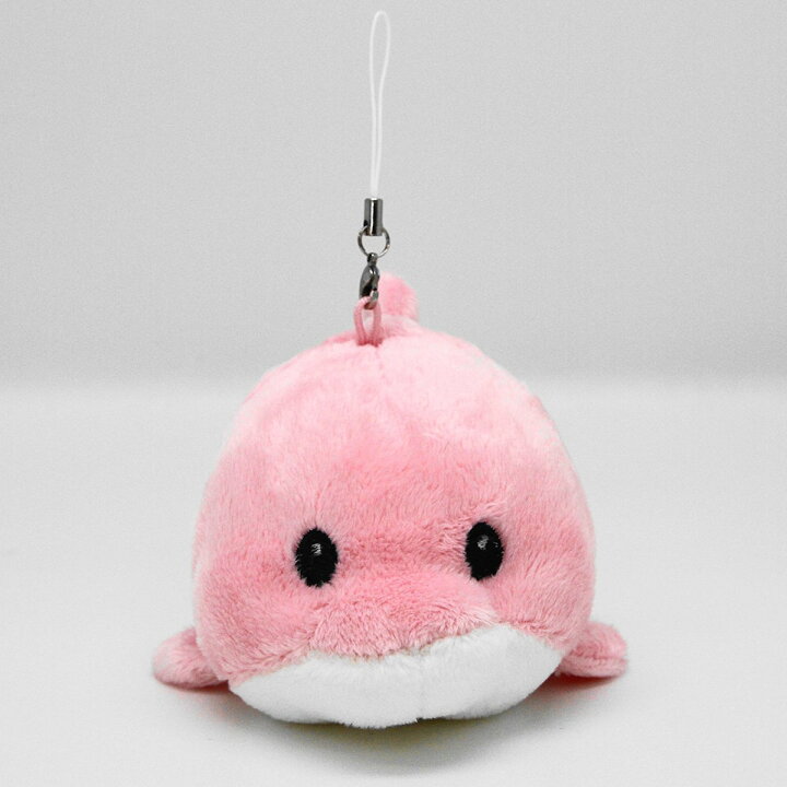 楽天市場 つまれ隊 イルカ Pk ピンク ぬいぐるみ ストラップ オーロラワールド Aurora World 海の生き物 Sanwaショップ