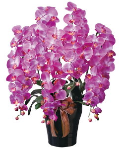 【マラソン中P3倍】光触媒 光の楽園 ロイヤル胡蝶蘭5本立L 446A300約 幅60×奥行50×高さ76cm人工観葉植物 造花 フェイクフラワー フラワーアレンジメント アートフラワー おしゃれ インテリア ギ